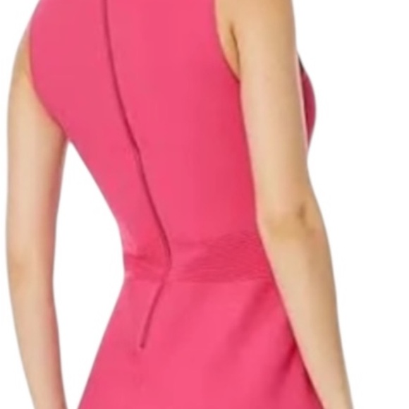 Ted Baker Gorjeta Knit Tulip Skirt Fuschia Pink Sheath Dress Size 5 US 12 - Picture 4 of 16